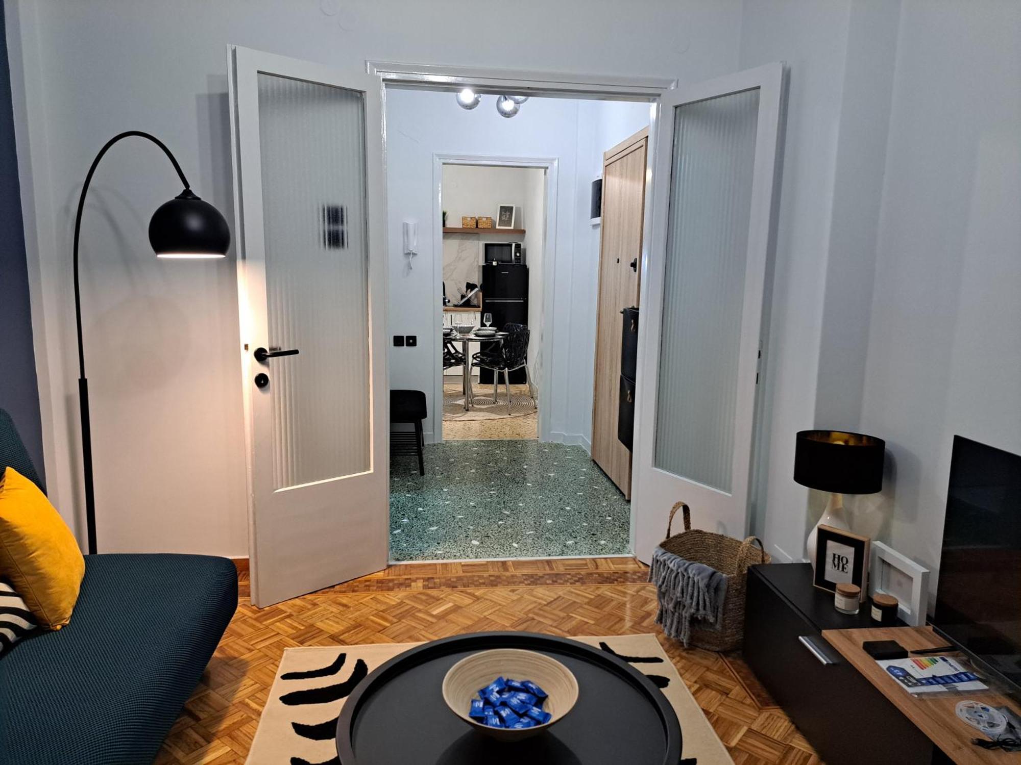Stylish City Center Apartment Serres Exterior foto